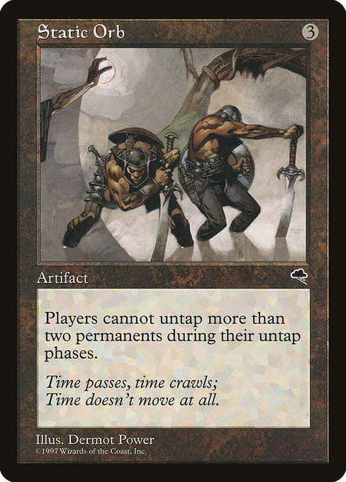 Magic the Gathering Card - Static Orb - MTG Circle