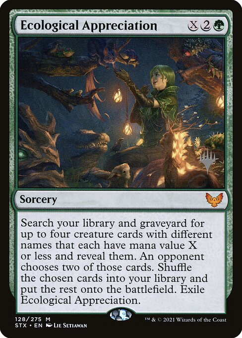 Magic the Gathering Card - Ecological Appreciation - MTG Circle