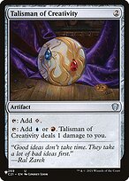 Magic the Gathering Card - Talisman of Creativity - MTG Circle
