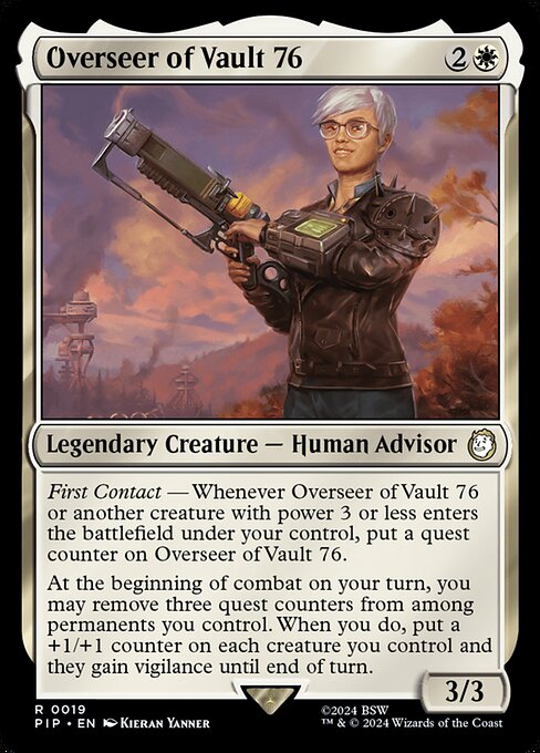 Magic the Gathering Card - Overseer of Vault 76 - MTG Circle