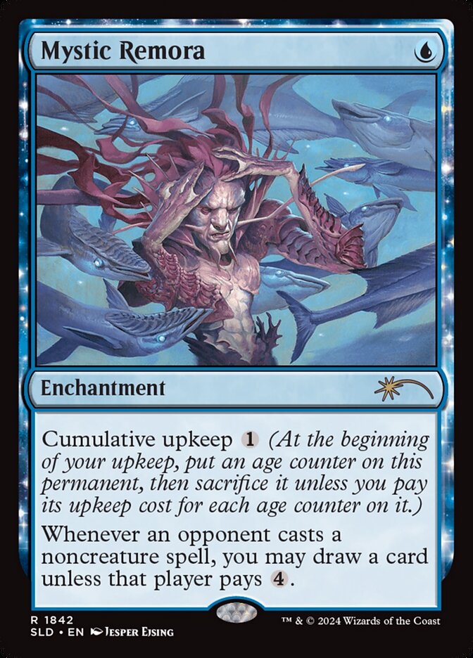 Magic the Gathering Card - Mystic Remora - MTG Circle