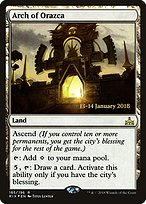 Magic the Gathering Card - Arch of Orazca - MTG Circle