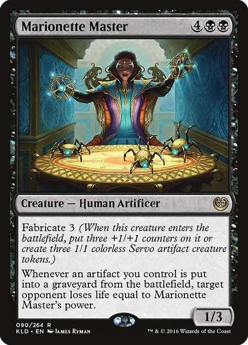 Magic the Gathering Card - Marionette Master - MTG Circle