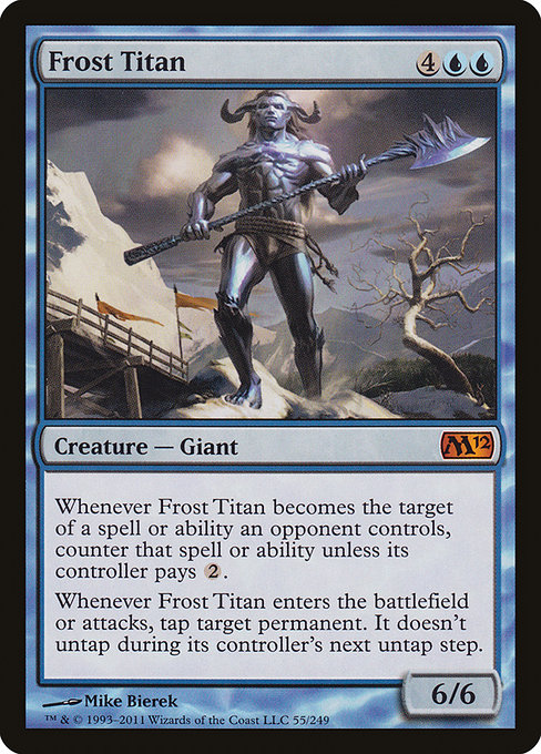 Magic the Gathering Card - Frost Titan - MTG Circle