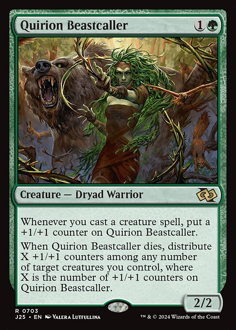 Magic the Gathering Card - Quirion Beastcaller - MTG Circle