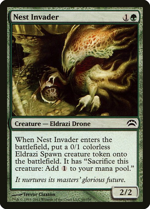 Magic the Gathering Card - Nest Invader - MTG Circle