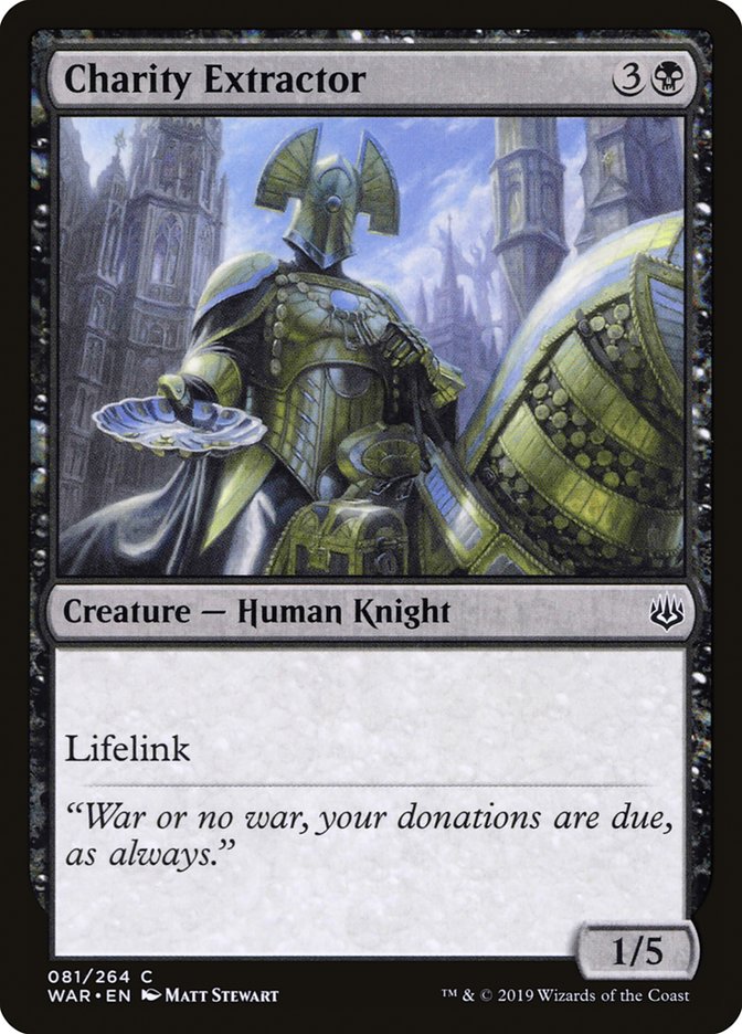 Magic the Gathering Card - Charity Extractor - MTG Circle