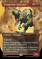 Magic the Gathering Card - Trumpeting Carnosaur - MTG Circle