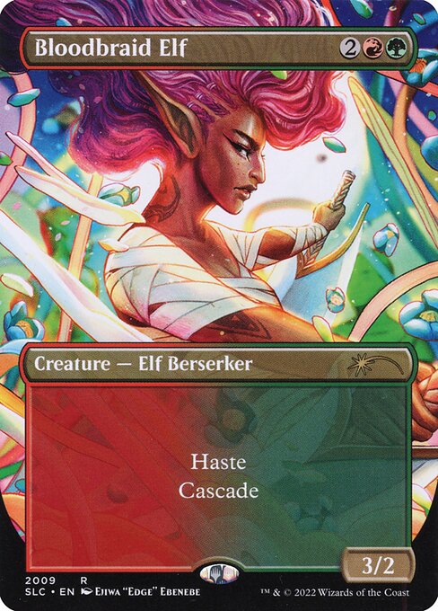 Magic the Gathering Card - Bloodbraid Elf - MTG Circle