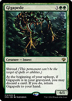 Magic the Gathering Card - Gigapede - MTG Circle