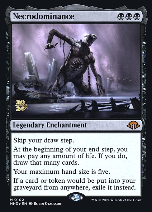 Magic the Gathering Card - Necrodominance - MTG Circle