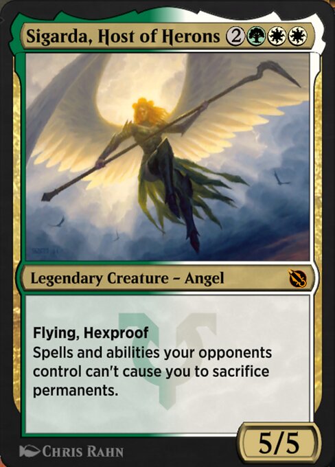 Magic the Gathering Card - Sigarda, Host of Herons - MTG Circle