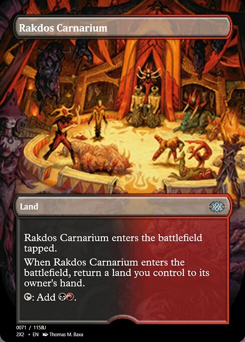 Magic the Gathering Card - Rakdos Carnarium - MTG Circle