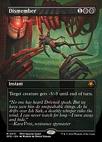 Magic the Gathering Card - Dismember - MTG Circle