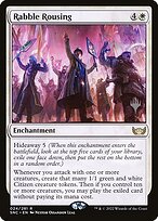 Magic the Gathering Card - Rabble Rousing - MTG Circle