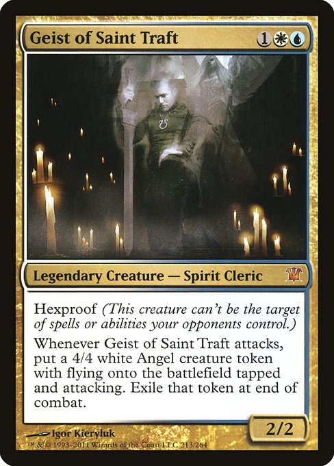 Magic the Gathering Card - Geist of Saint Traft - MTG Circle