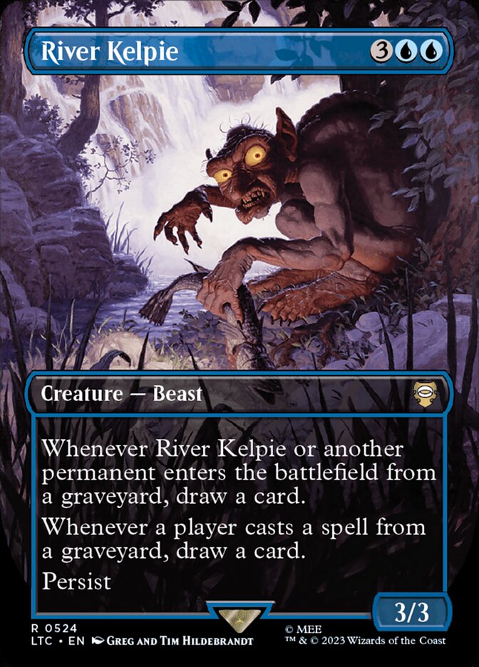 Magic the Gathering Card - River Kelpie - MTG Circle
