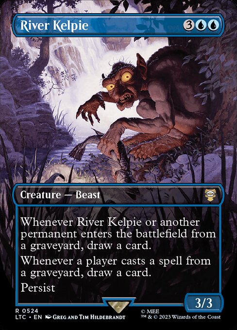 Magic the Gathering Card - River Kelpie - MTG Circle
