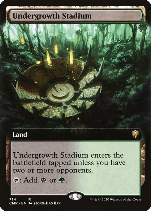 Magic the Gathering Card - Undergrowth Stadium - MTG Circle