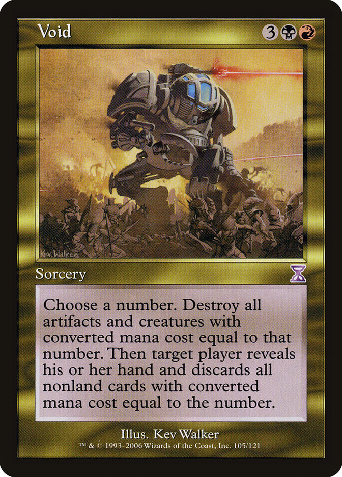 Magic the Gathering Card - Void - MTG Circle