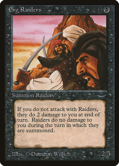 Magic the Gathering Card - Erg Raiders - MTG Circle
