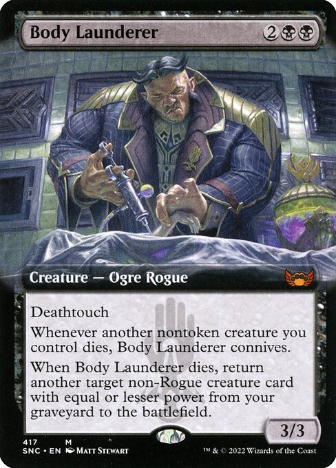 Magic the Gathering Card - Body Launderer - MTG Circle