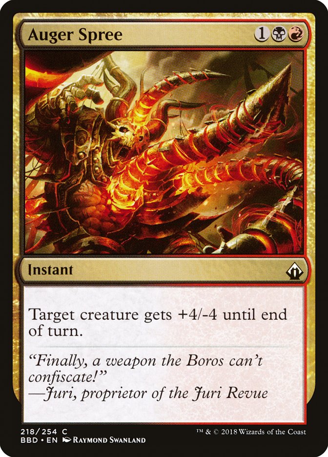 Magic the Gathering Card - Auger Spree - MTG Circle