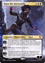 Magic the Gathering Card - Kaya the Inexorable - MTG Circle