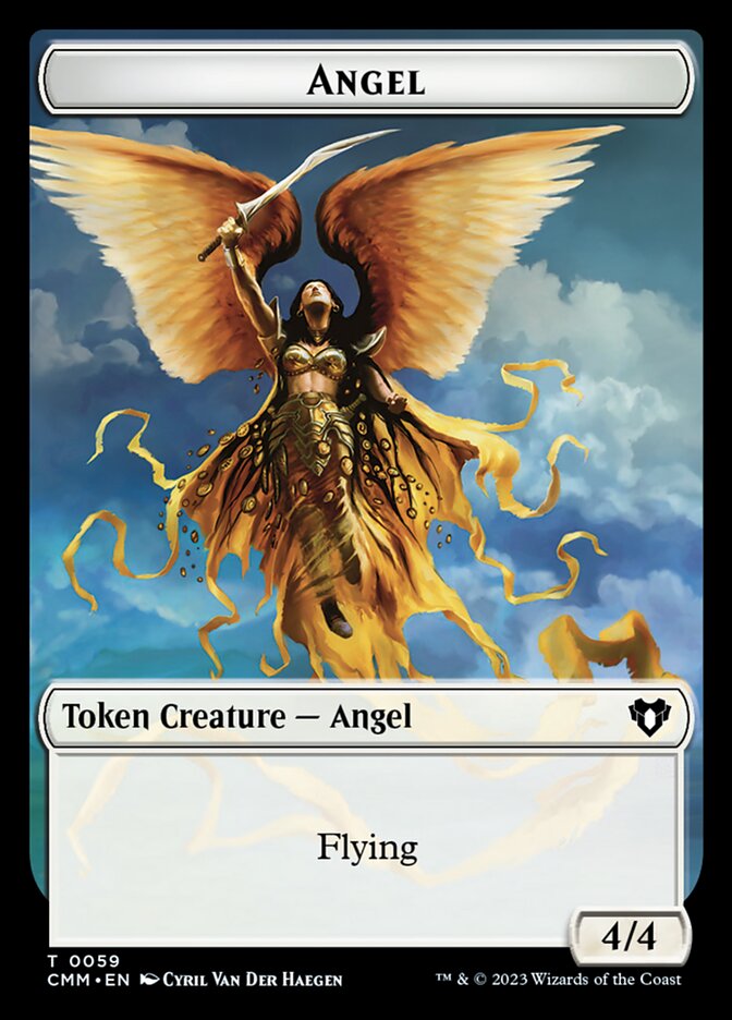 Magic the Gathering Card - Angel - MTG Circle
