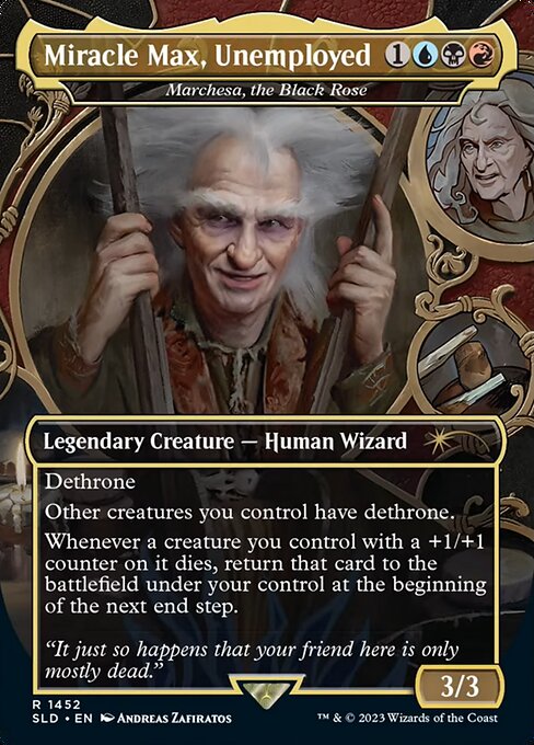 Magic the Gathering Card - Marchesa, the Black Rose - MTG Circle