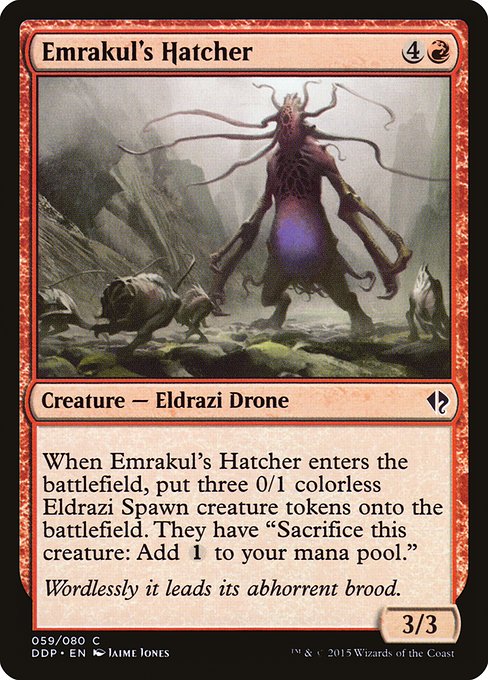 Magic the Gathering Card - Emrakul's Hatcher - MTG Circle