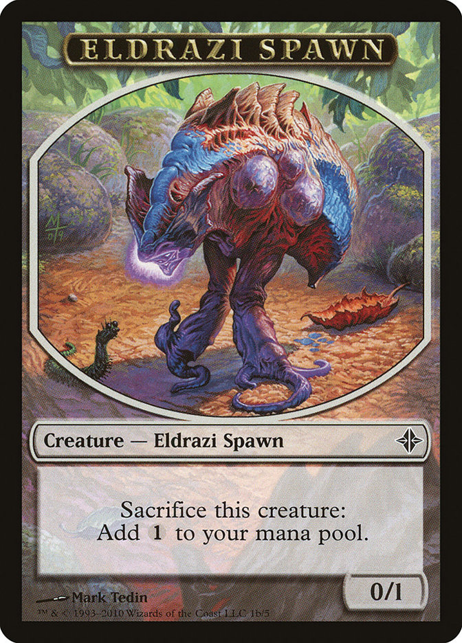 Magic the Gathering Card - Eldrazi Spawn - MTG Circle