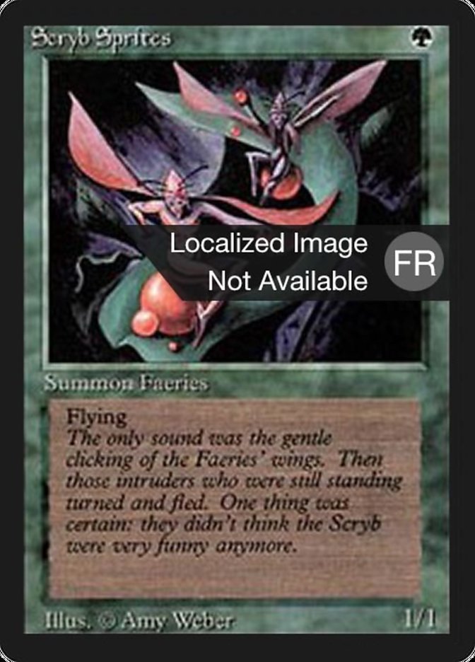Magic the Gathering Card - Scryb Sprites - MTG Circle