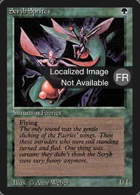 Magic the Gathering Card - Scryb Sprites - MTG Circle
