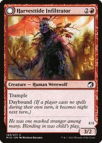 Magic the Gathering Card - Harvesttide Infiltrator // Harvesttide Assailant - MTG Circle