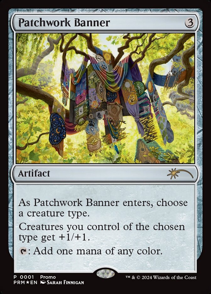 Magic the Gathering Card - Patchwork Banner - MTG Circle