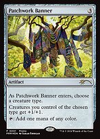 Magic the Gathering Card - Patchwork Banner - MTG Circle