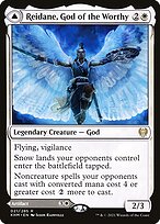 Magic the Gathering Card - Reidane, God of the Worthy // Valkmira, Protector's Shield - MTG Circle