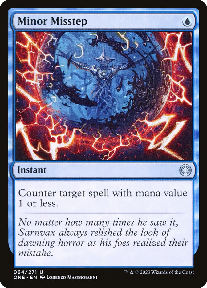 Magic the Gathering Card - Minor Misstep - MTG Circle