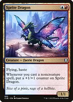 Magic the Gathering Card - Sprite Dragon - MTG Circle