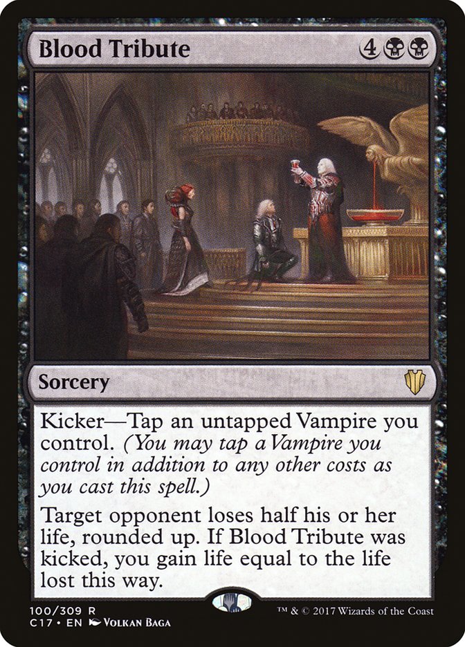 Magic the Gathering Card - Blood Tribute - MTG Circle