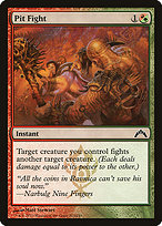 Magic the Gathering Card - Pit Fight - MTG Circle