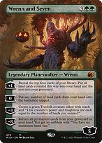 Magic the Gathering Card - Wrenn and Seven - MTG Circle