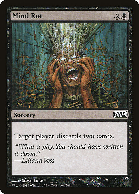 Magic the Gathering Card - Mind Rot - MTG Circle