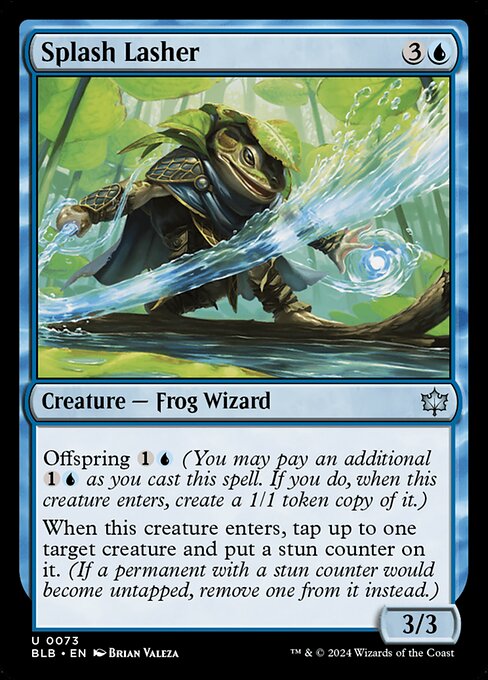Magic the Gathering Card - Splash Lasher - MTG Circle