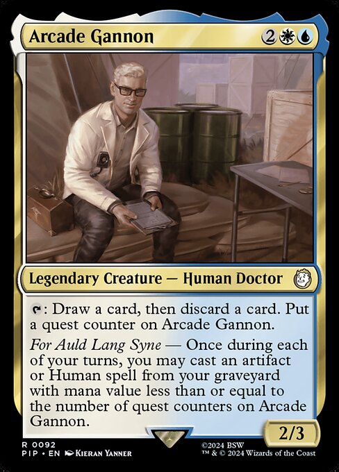 Magic the Gathering Card - Arcade Gannon - MTG Circle