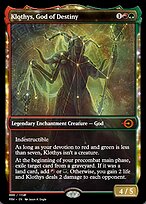 Magic the Gathering Card - Klothys, God of Destiny - MTG Circle