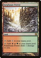 Magic the Gathering Card - Karplusan Forest - MTG Circle