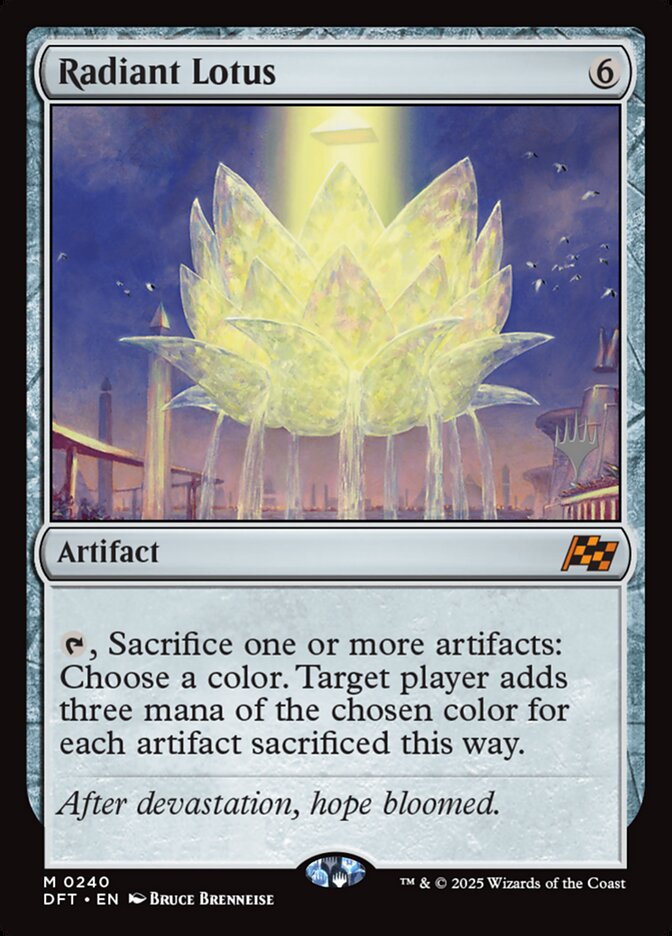 Magic the Gathering Card - Radiant Lotus - MTG Circle