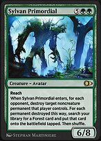 Magic the Gathering Card - Sylvan Primordial - MTG Circle